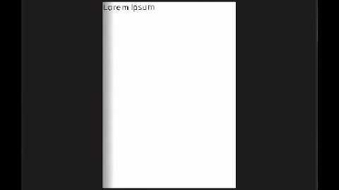 Simple page turning effect with Qt GraphicsView