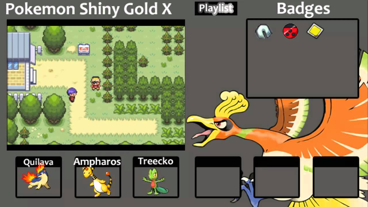 Pokemon Shiny Gold X Part 9: Moving Trees 