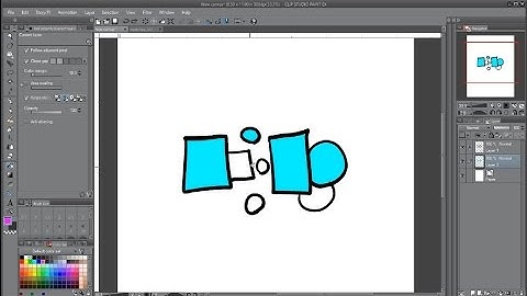 Clip Studio Paint (Manga Studio): Reference Layers For Coloring