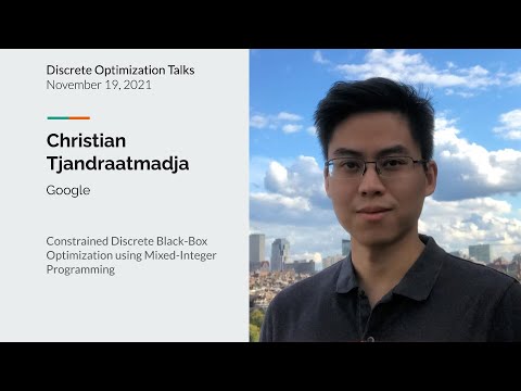 Christian Tjandraatmadja Constrained Discrete Black-Box Optimization using Mixed-Integer Programming