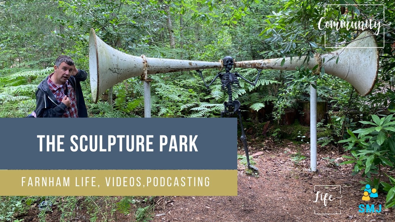 Tour with Roger around The Sculpture Park