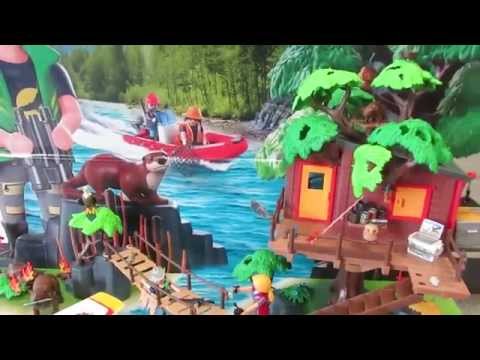 Das PLAYMOBIL Abenteuer Baumhaus mit Löschflugzeug und Pickup präsentiert von www.besserePreise.com