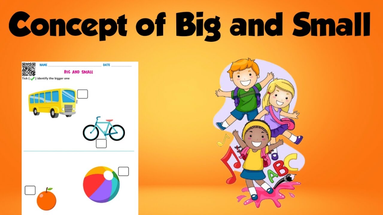 Big and Small ActivityIdentify and Tick the Bigger ObjectFor Pre