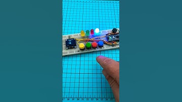 Visuino And Arduino Nano Reaction Game!         #arduino #arduinoproject #visuino