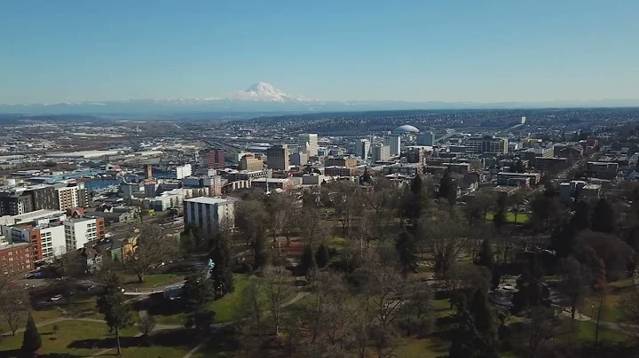 2023 Tacoma, WA Aerial Footage 4K