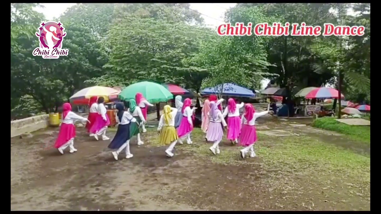 Melati dari Jayagiri Line Dance | demo by Chibi chibi Line Dance | choreo : Ayu Permana ( INA )