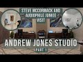 Rare Look Inside Andrew Jones of MoFi Electronics Studio/Office - With Steve McCormack -Part 1 Zoom