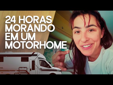 24 HORAS MORANDO EM UM MOTORHOME