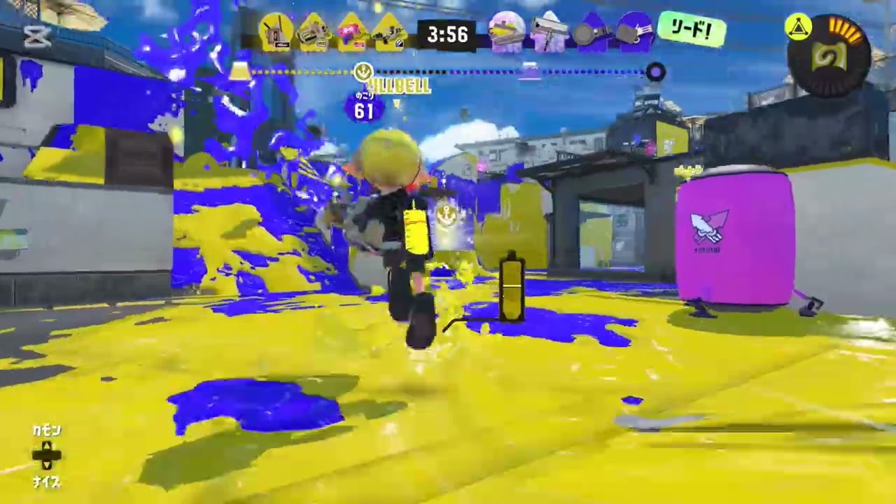 【スプラ3】調子良くて連キル出来ちゃったヒッセンAsh@takotako