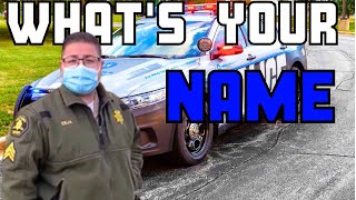 Crazy Cop Tries To Force Man To Give His Name Because Of This...