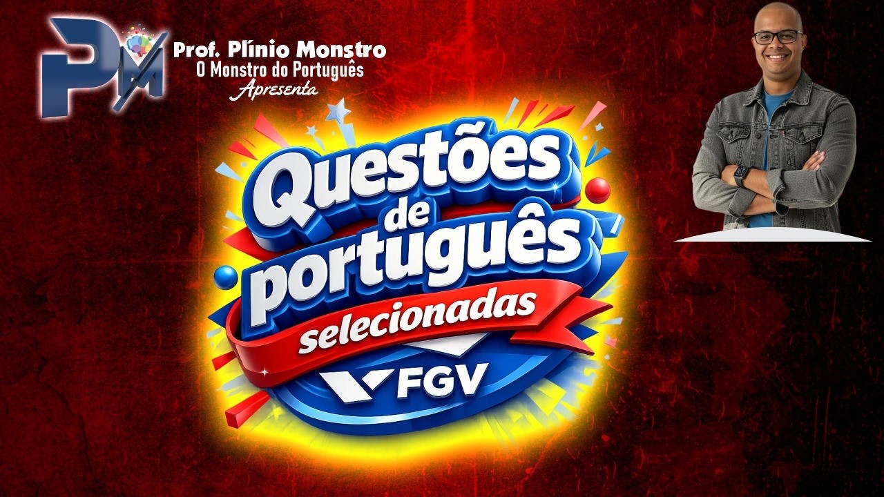 QUESTÕES DE PORTUGUÊS SELECIONADAS #português #portuguesparaconcursos #dicasdeportuguês #fgv #ibge