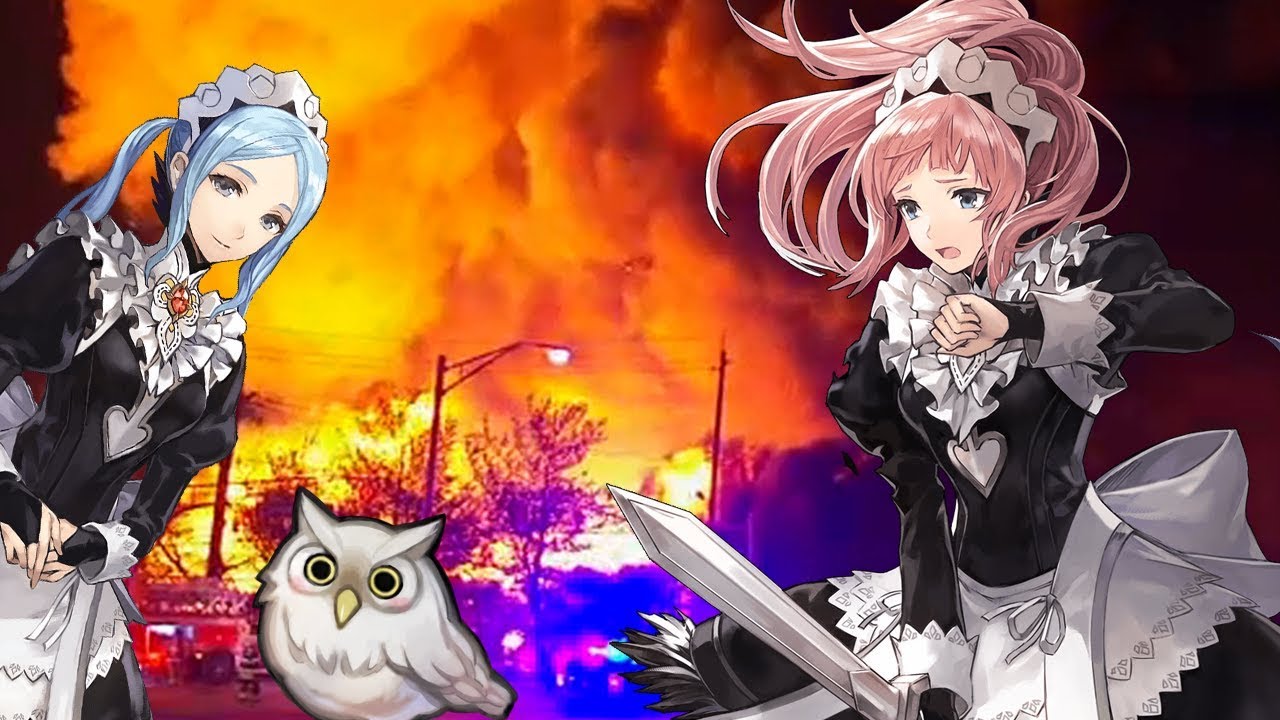 [FEH] FELICIA BUT SHE IS ON FIRE