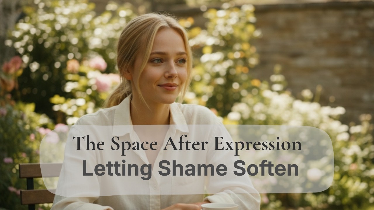The Space After Expression｜Letting Shame Soften