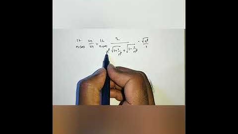 Limit Comparison Test Problems