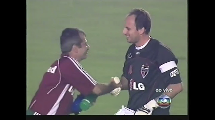 FLUMINENSE 3 x 1 SÃO PAULO  2008   TAÇA LIBERTADORES