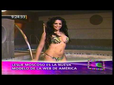 Leslie moscoso la nueva modelo de america tv