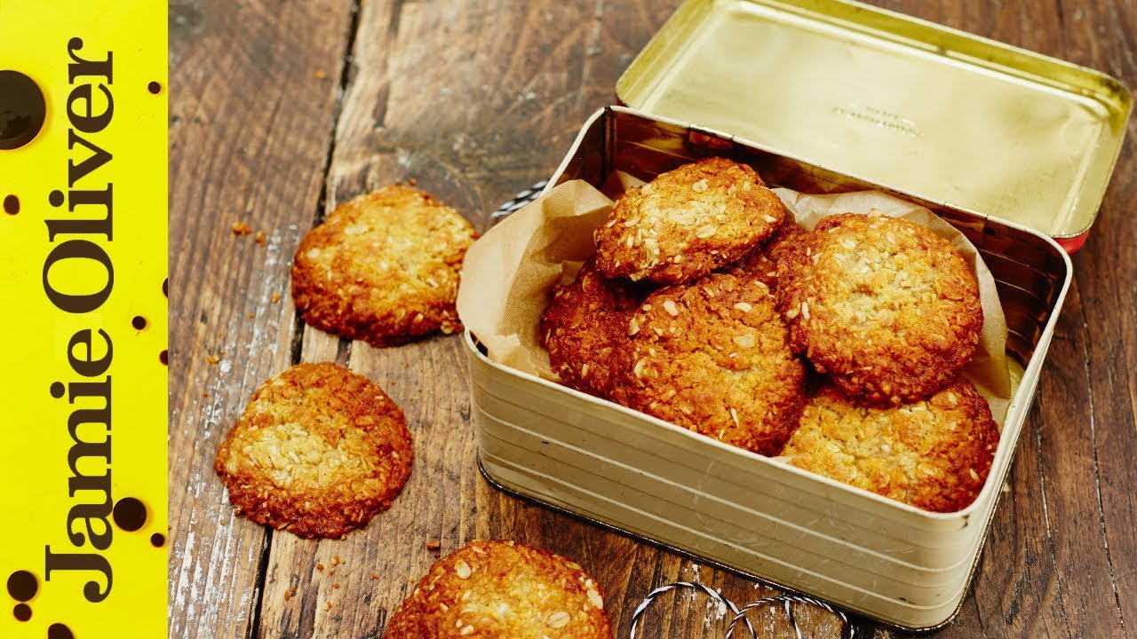 Anzac Day Biscuits | Tobie Puttock | Jamie Oliver