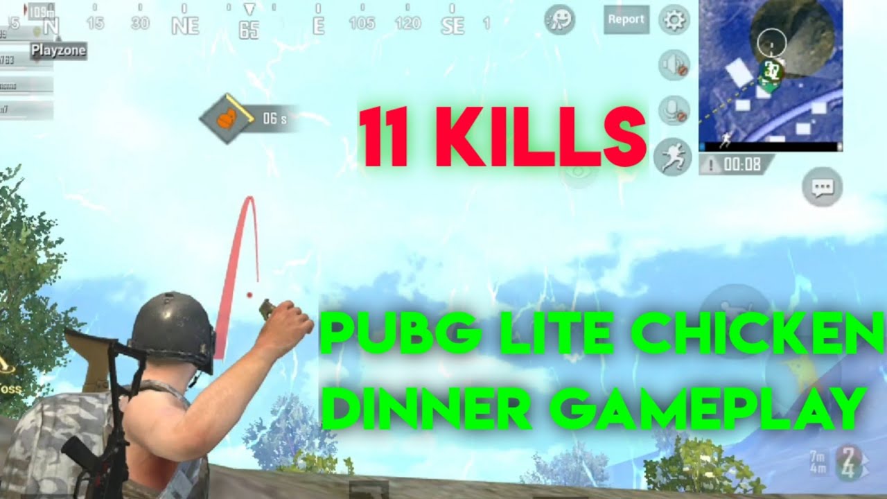 Pubg lite chicken dinner gameplay - YouTube