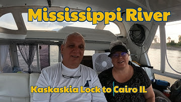 Great Loop Adventure S02E95 Day 82  Kaskaskia Lock to Cairo IL 🇺🇸