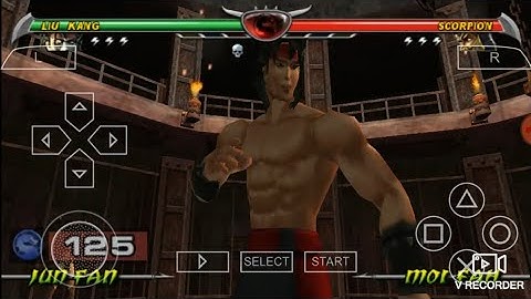 Mortal Kombat Unchained - Arcade Mode as Liu Kang - (Alternate Costume/Human Form)