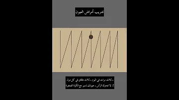 تمارين لتقوية العين وضعف البصر 