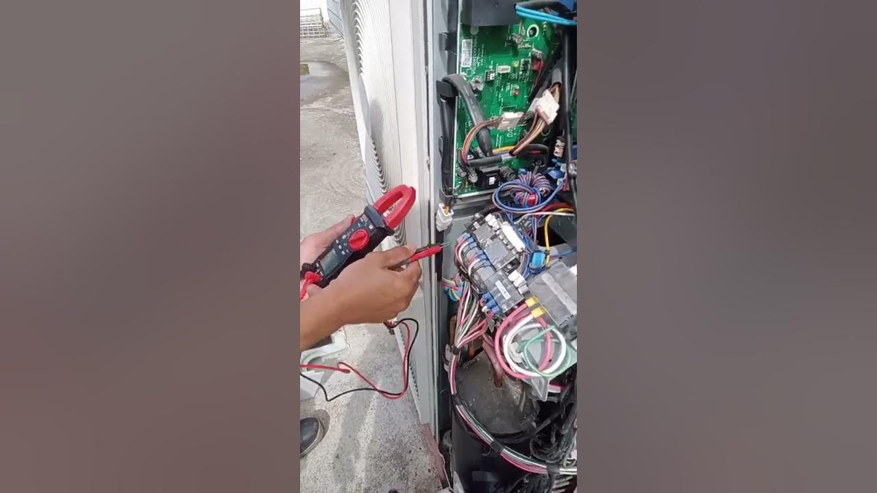 trouble shooting and analysis of error code CH 05 of LG inverter dual