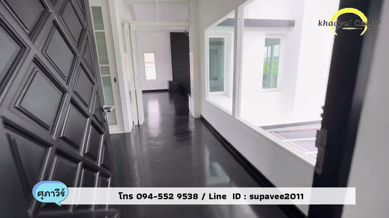 บ้านเดี่ยว หมูสี ปากช่อง เขาใหญ่  2ไร่ พร้อมวิวเขาใหญ่  ติดถนนลาดยาง  โฉนดพร้อมโอน