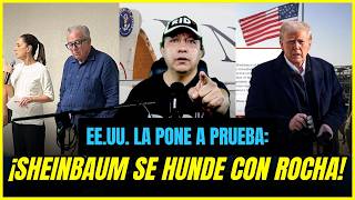 ¡CLAUDIA ESTÁ MUERTA de MIEDO! ¡ROCHA MOYA TERMINA HUNDIÉNDOLA en EE.UU! ¡ESTÁ REPROBADA!