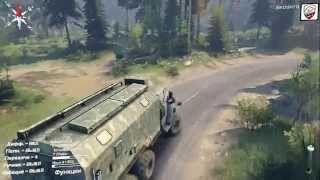 Spintires Прохождение На Русском #2 Путешествие по тайге(Spintires является симулятором внедорожников. Игроку предстоит возить грузы на советских грузовых автомобилях..., 2015-04-30T10:31:53.000Z)