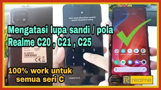 Mengatasi Lupa Sandi/Pola Realme C21 ( work untuk seri C20,C21,C25 )