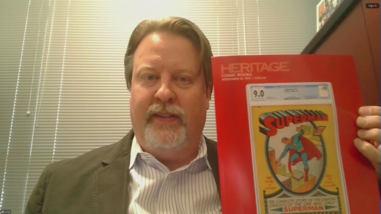 Family finds rare Superman comic in attic — it just sold for $9.1M