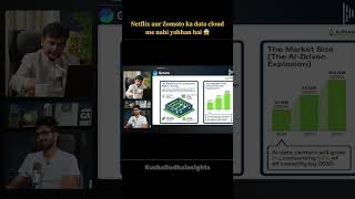 Netflix aur Zomato ka data cloud me nahi yahhan hai 😱 #cloud #data #reality #kushallodha