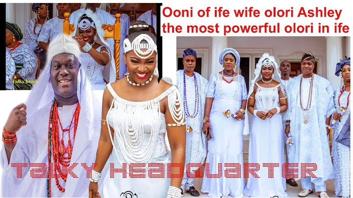 Ooni of ife : olori Ashley brought this to the palace of ile ife & see the result….