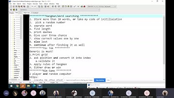 ITC Projects: Hangman and Word searching game