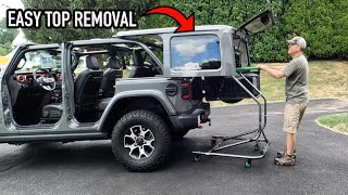 How to easily remove your Jeep top: TopLift Pros Review screenshot 4