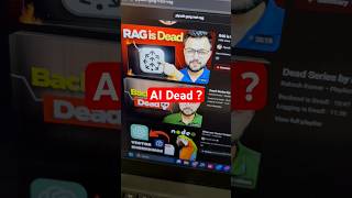 Everything is dead💀 #ai #python #coding #rag is docker dead? Is api dead? #softwaredeveloper