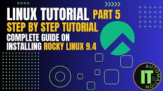 Completed Guide on Installing Rocky Linux 9 Step by Step Linux Tutorial 2024 - Part 5