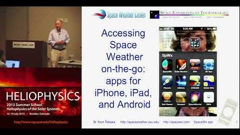 Satellite-based GPS, communication and societal impaces of space weather | Kent Tobiska