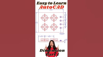 AutoCAD Dimension Tutorial - Paper Space, Viewport Scale, and Dual Dimension Part 1