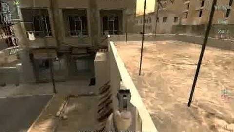 Cod4 Strike balcony jump