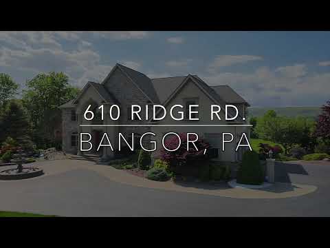 610 Ridge Rd., Bangor, PA home video tour