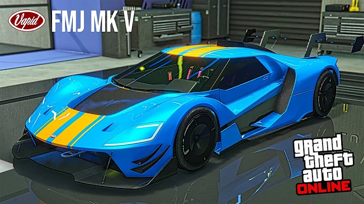 GTA 5 Online - Vapid FMJ MK V (Ford GT Mk IV) - DLC Vehicle Customization