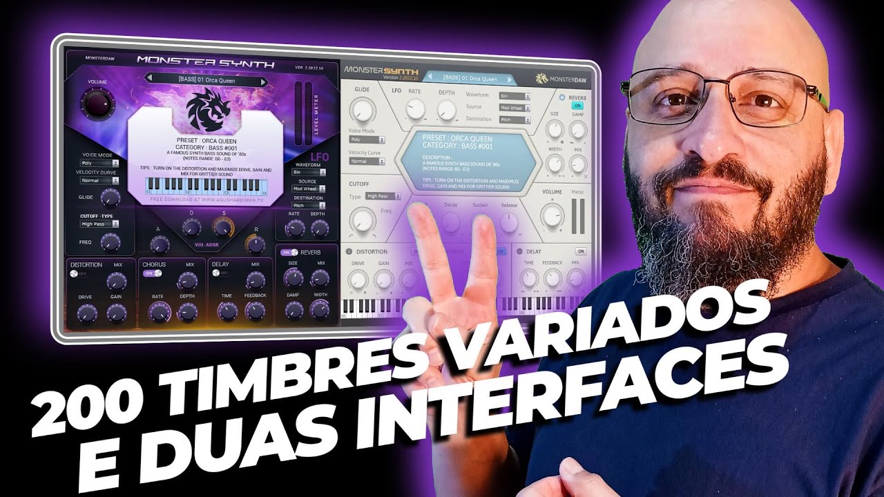 "Monster Synth" Monstruosidade de Timbres / Variedade Incrível / 