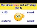 General Knowledge Questions in Hindi || GK Quiz || Gk in Hindi #Gk #gkquestion #gkinhindi