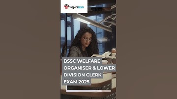 BSSC WELFARE ORGANISER & LOWER DIVISION CLERK Online Test Series 2025, #bssc #welfare #organisers