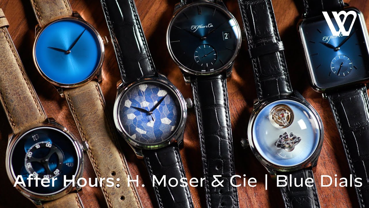 H. Moser & Cie. and Amazing Blue Dials | MB&F | Tourbillon | Flying Hours | After Hours