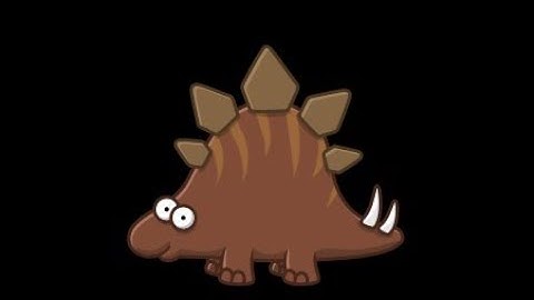 secret dinosaur and level 3 stegosaurus (crazy dino park)