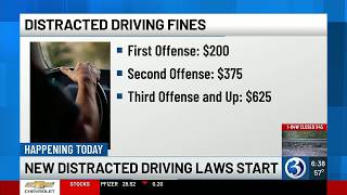 New Connecticut laws target phone use while driving