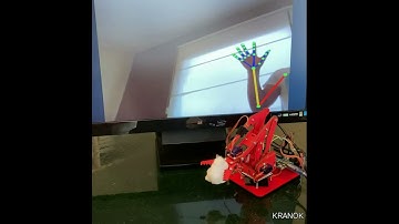 Robotic Arm Controlled with Pose Estimation (MediaPipe + Arduino)