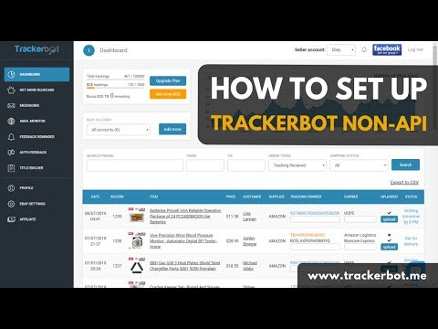 How to set up Trackerbot NON-API